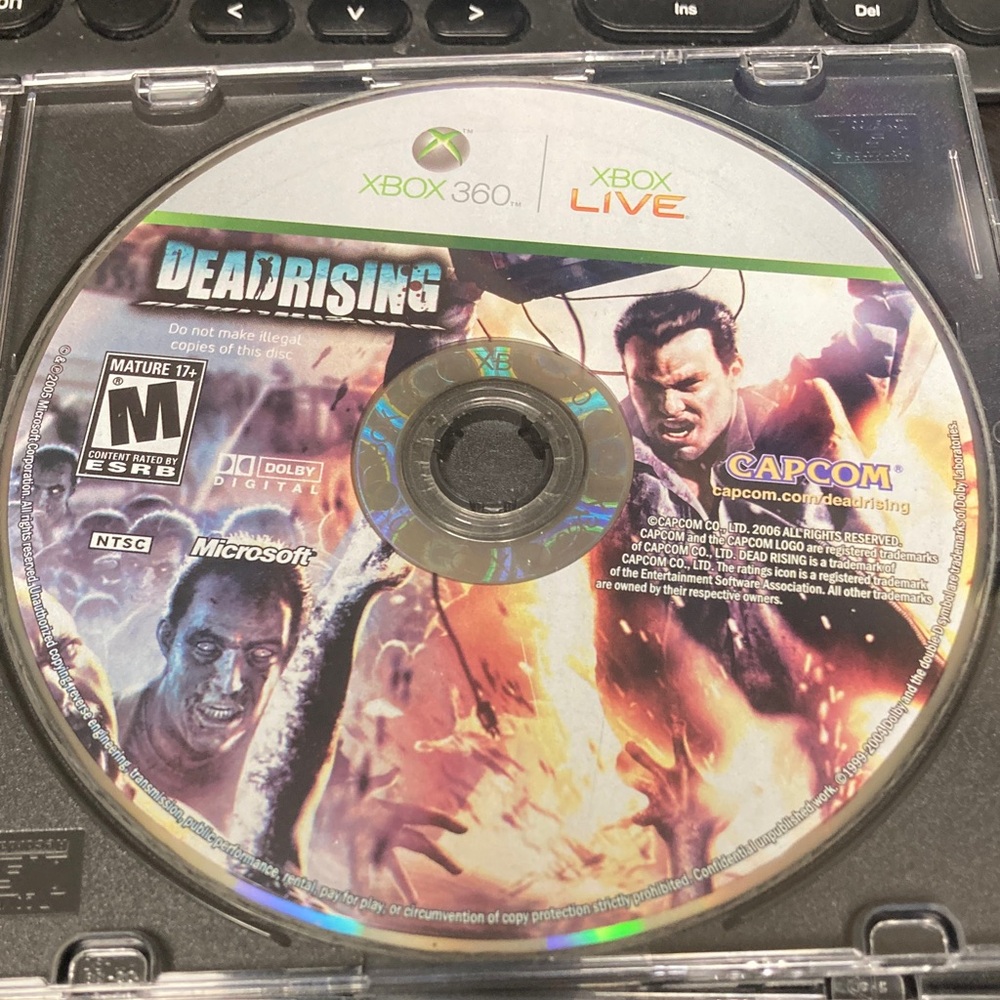 Microsoft Dead Rising Xbox 360 Game Disc only